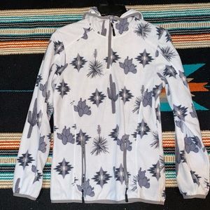 Cactus print pullover